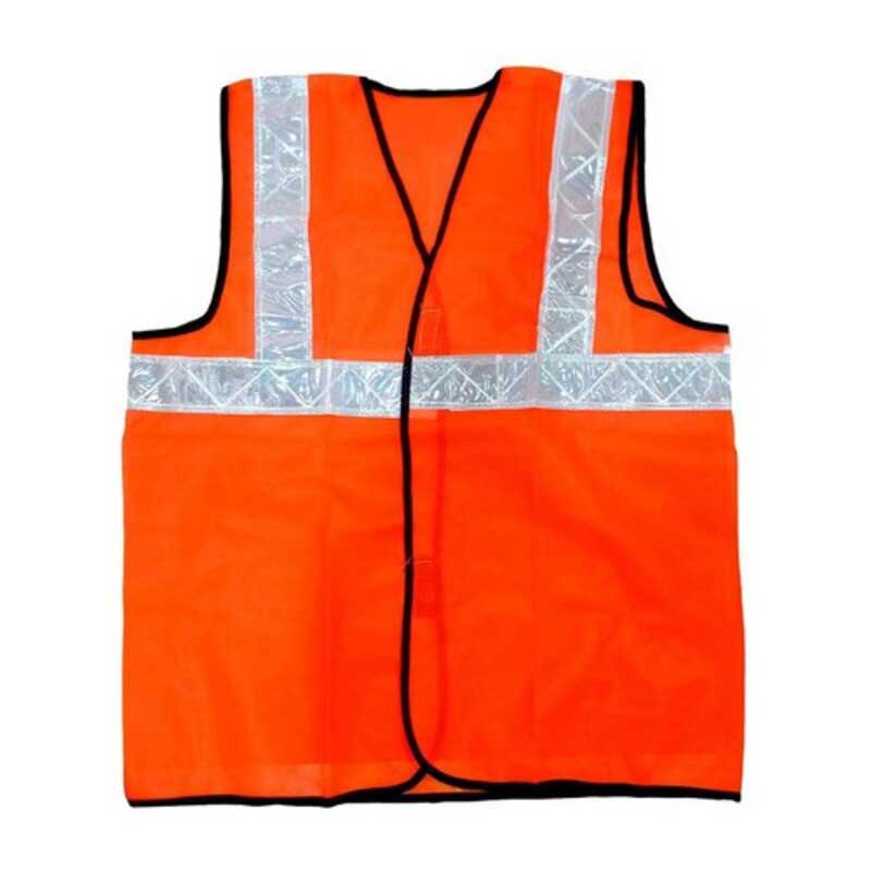 Buy Ladwa Reflective Jacket & Traffic Baton for Reflective Safety Polyster  Orange Online in India at Best Prices